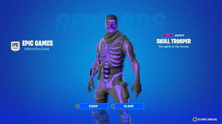 'Fortnite' Skull Trooper Makes Its Return With Exclusive Variant