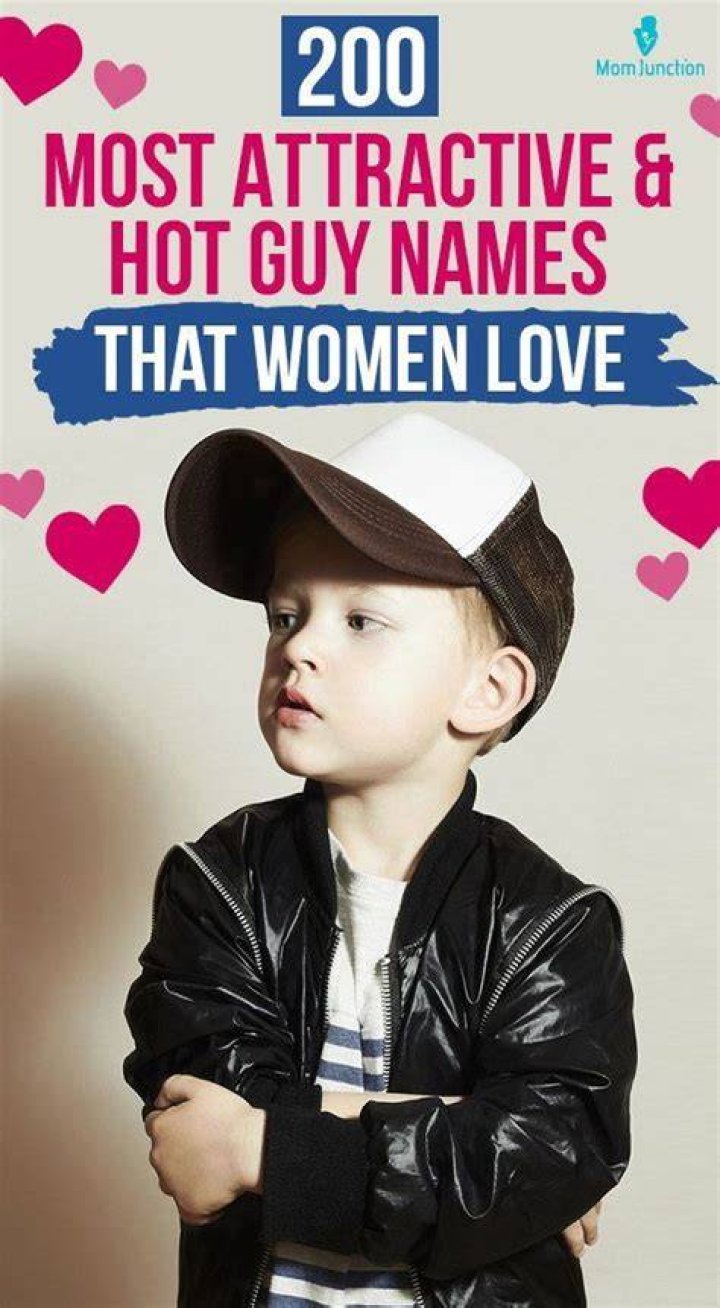200 Most Attractive And Hot Guy Names That Women Love