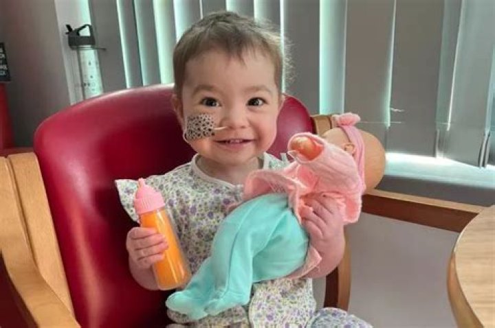 20monthold Hallie Reeve has a rare type of blood cancer. SPORTPUNDIT