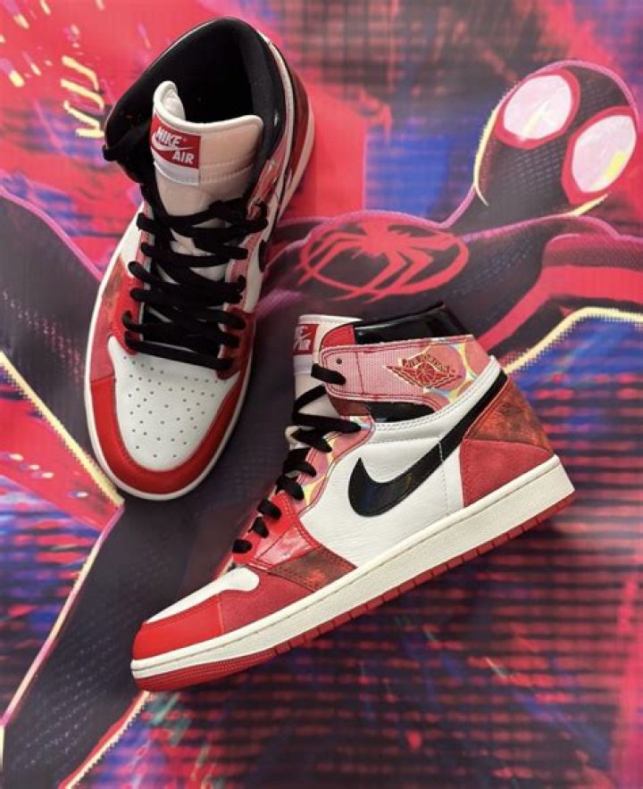 Across the Spider-Verse Air Jordan 1 Sneakers