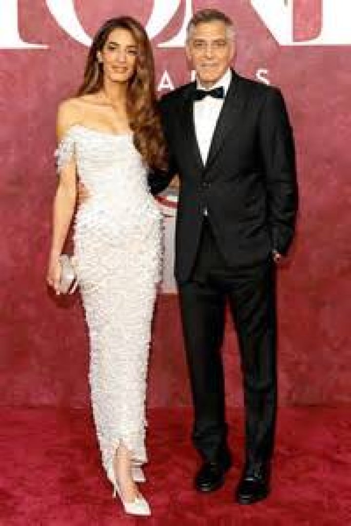 Amal Clooney's &pound;168,000 maternity wardrobe is her masterful ploy to