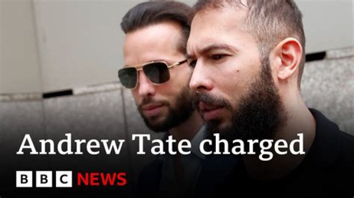 Andrew Tate charged with rape and human trafficking
