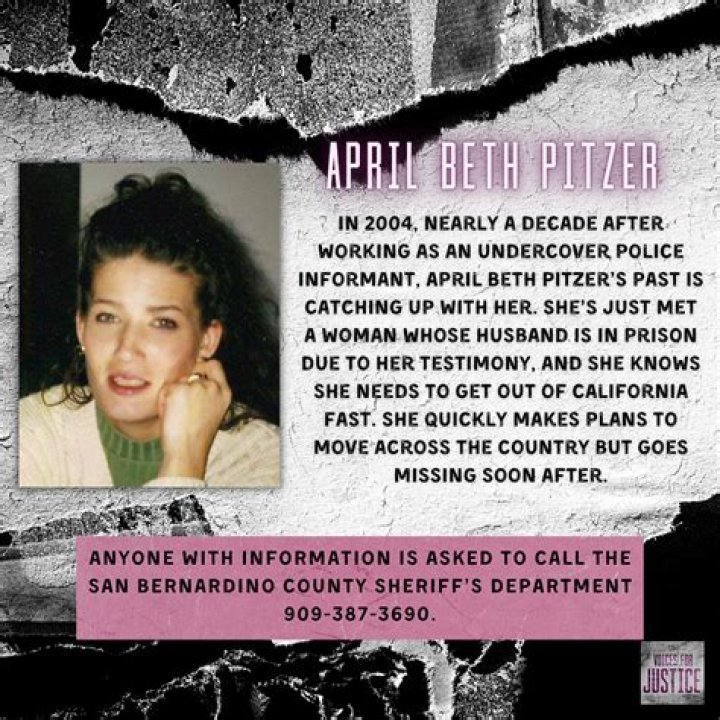 April Pitzer Disappeared