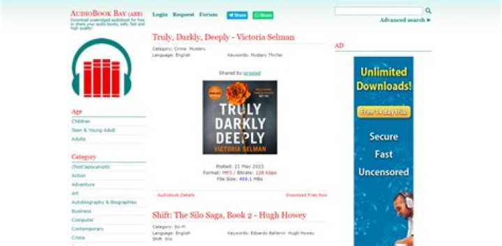 AudioBookBay 20 Alternatives In 2023 For Free Audiobooks