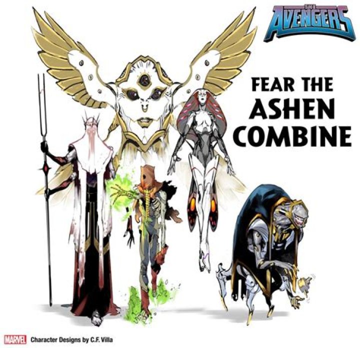 Avengers Reveals First Look at New Villains The Ashen Combine