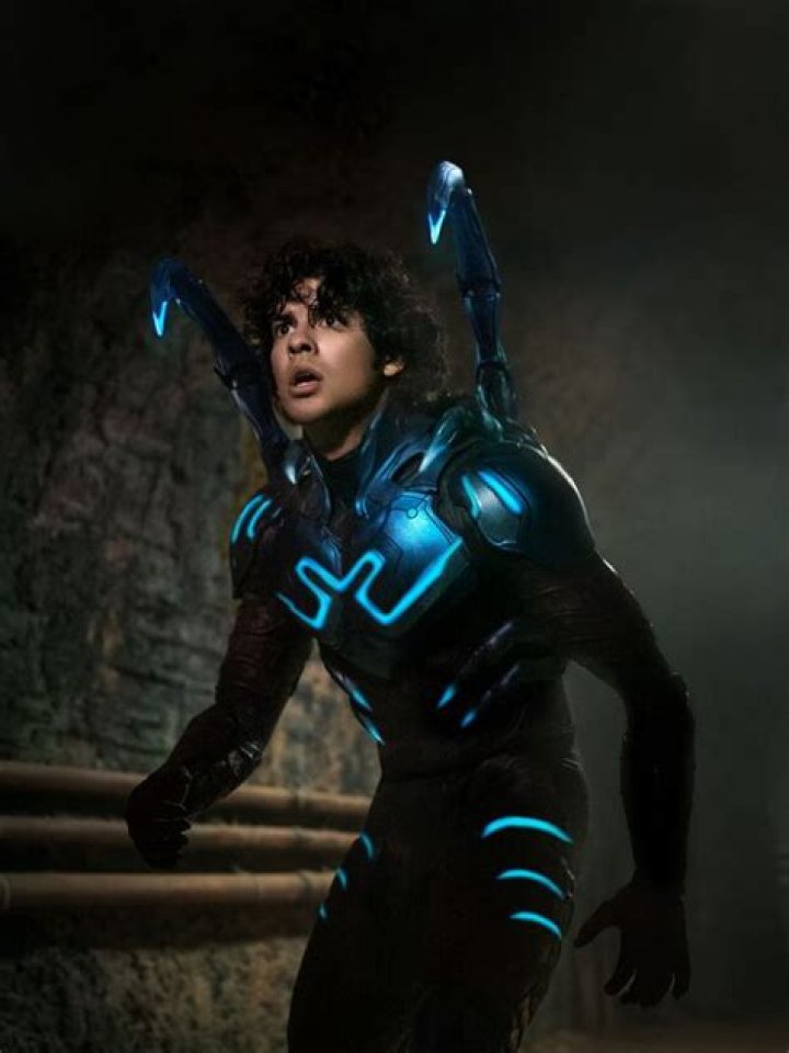 Blue Beetle Star Xolo Mariduena Wants a Blue Beetle Backpack (Exclusive)