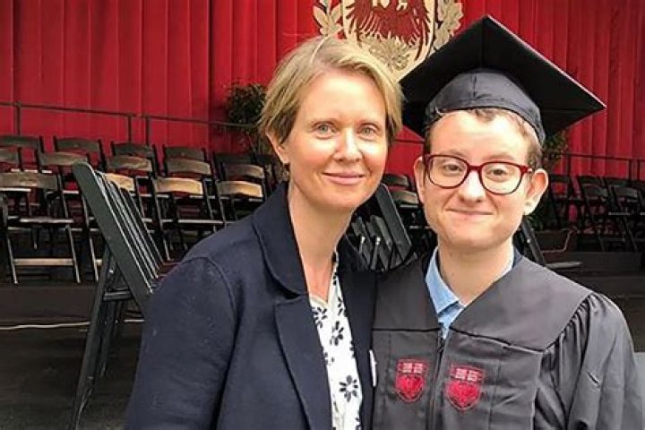 Cynthia Nixon Children Meet Samuel Joseph Mozes and Charles Ezekiel