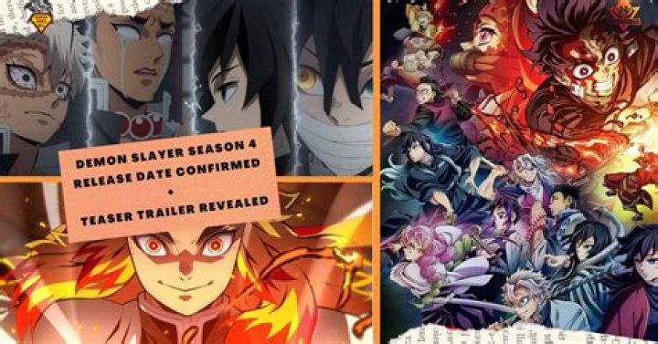 Demon Slayer Season 4 Reveals Release Date With New Trailer