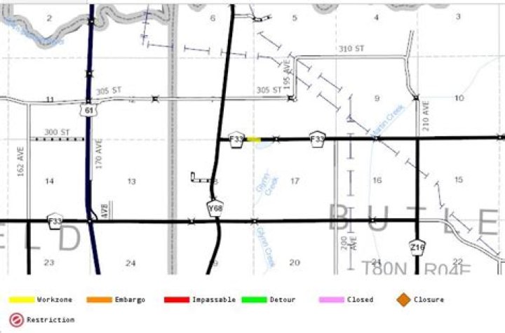 Drivers should expect delays on Scott County road