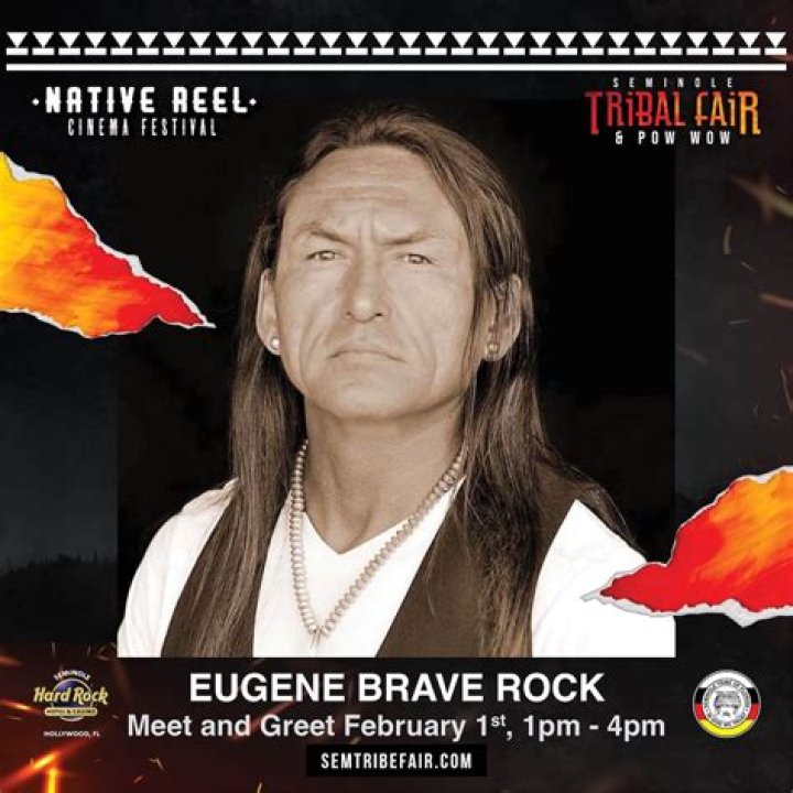 Eugene Brave Rock: The Journey Of A Remarkable Actor And Advocate