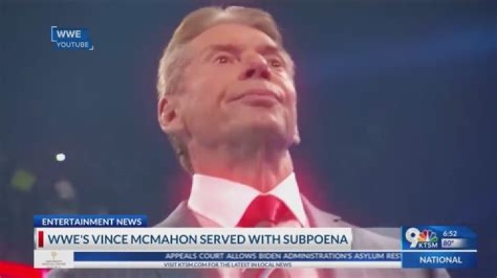 Federal agents serve WWE’s Vince McMahon with subpoena