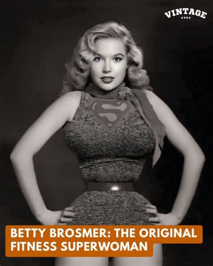 Fitness pinup Betty Brosmer, 1954 r/OldSchoolCool
