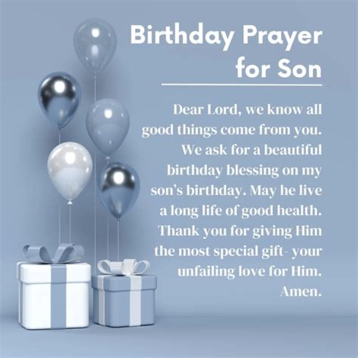 Heartfelt Birthday Prayers For Your Son: A Guide To Blessings And Love