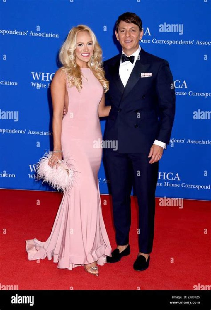 Hogan Gidley arriving at the 2022 White House Correspondents' dinner