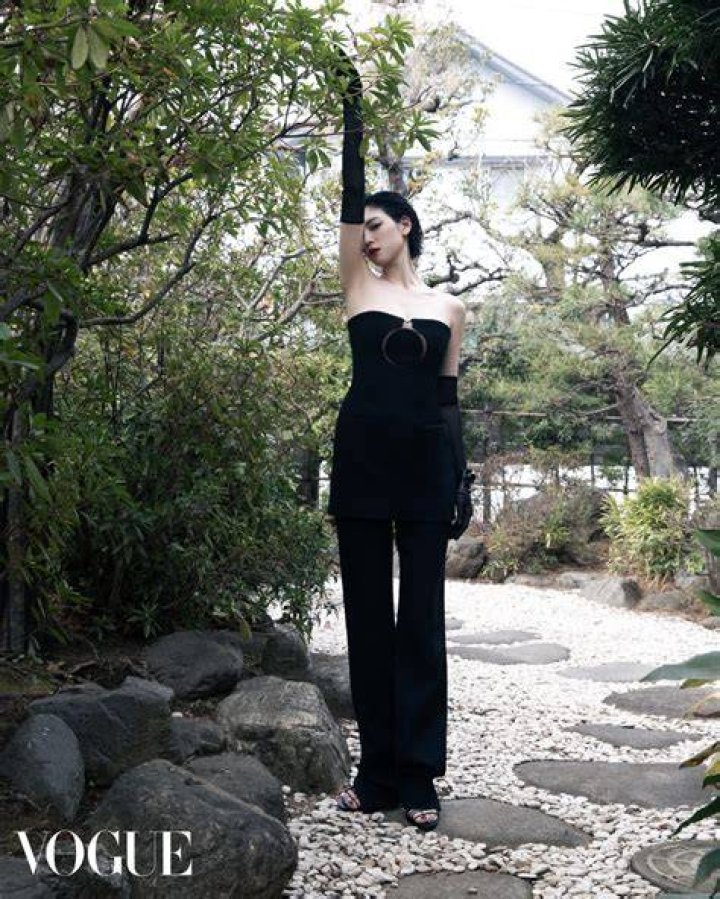 Japanese Actress Ayaka Miyoshi Stars On Vogue Hong Kong's April Issue
