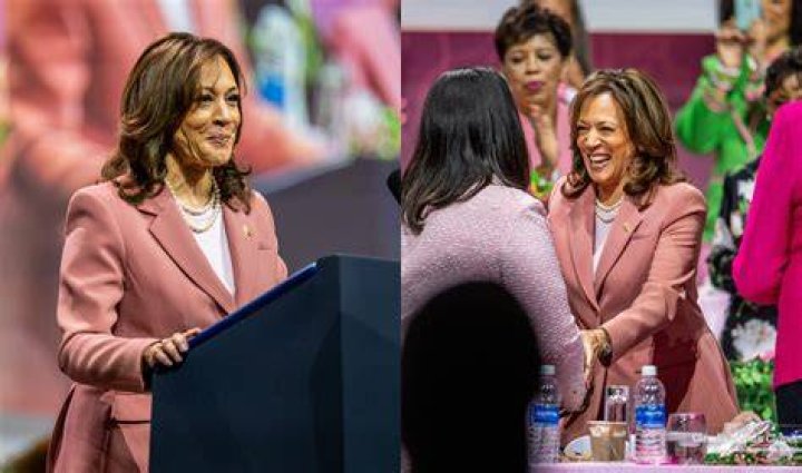 Kamala Harris' local sorority sisters celebrate with pearls and Chuck Taylor shoes