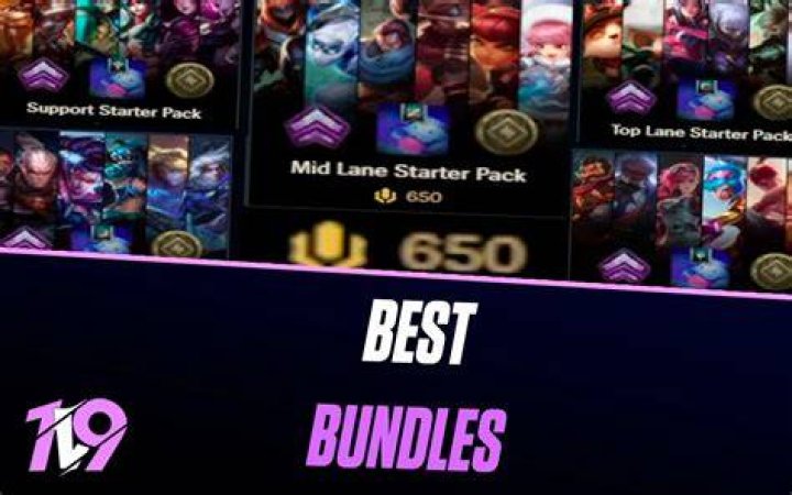 League of Legends August Bundles