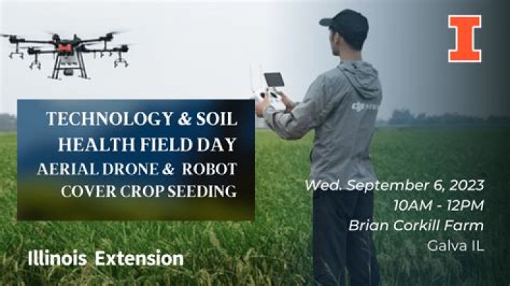 Learn about drone, robot planting with Illinois Extension
