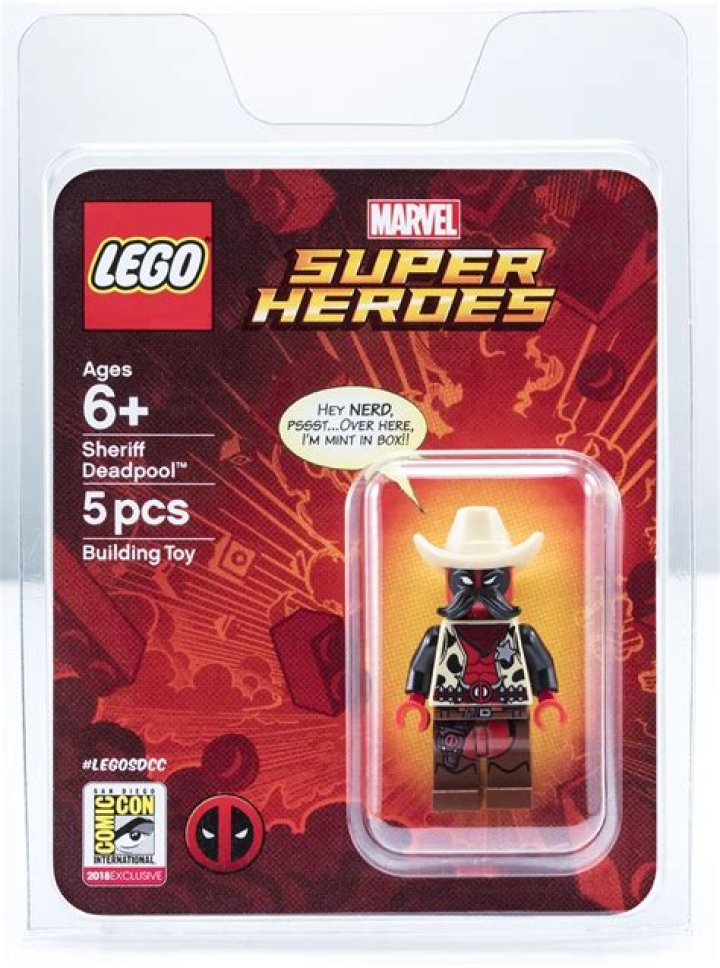 LEGO Deadpool San Diego Comic Con Exclusive Minifigure Revealed