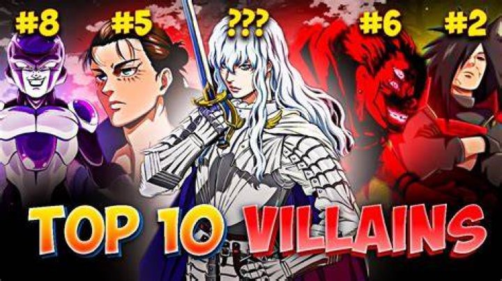 Massive Anime Poll Ranks Its Top 10 Villains