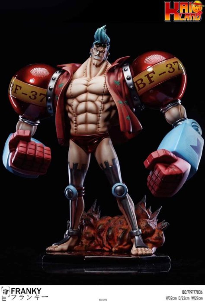One Piece Unveils Franky Statue in Creator's Hometown