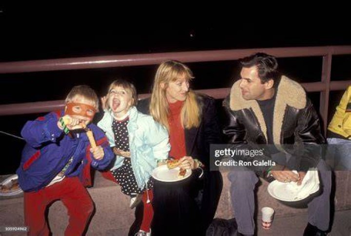 Patricia Wettig, son Clifford Olin and daughter Roxanne Olin News Photo