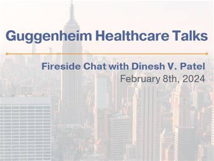 Pharming to present at the Guggenheim Healthcare Talks
