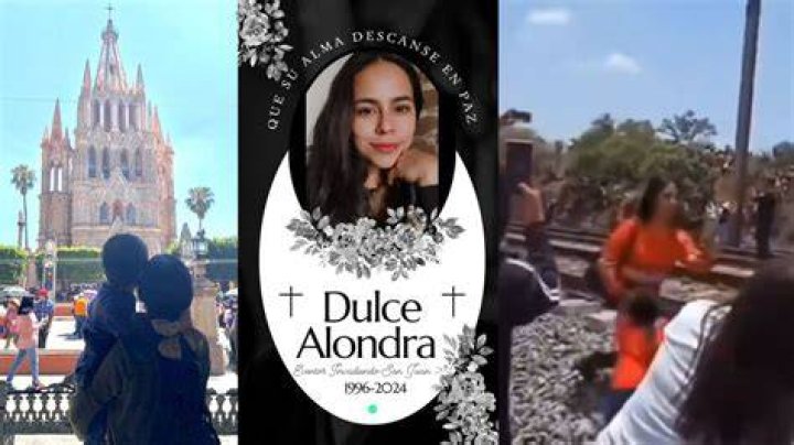 Qui&eacute;n es Dulce Alondra Garc&iacute;a, mujer golpeada por el tren La Emperatriz