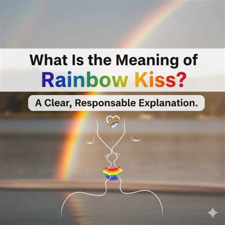Rainbow Kiss Meaning Explained After It Goes Viral On TikTok The