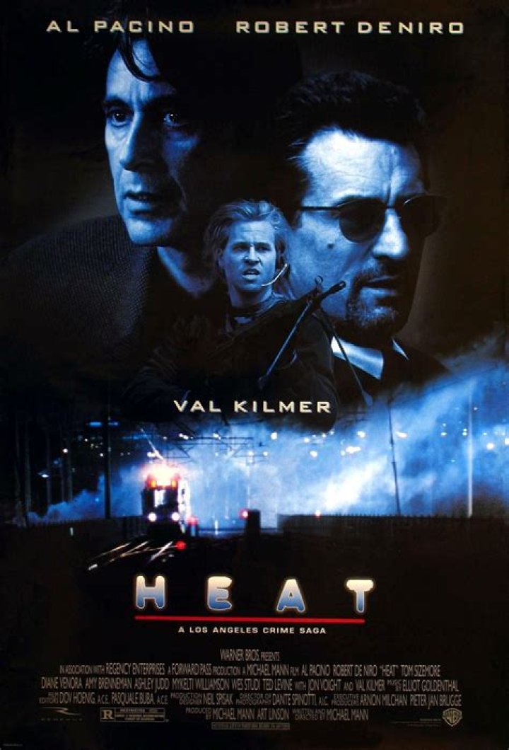 Robert De Niro in Heat Heat movie, Robert de niro, Movie stars