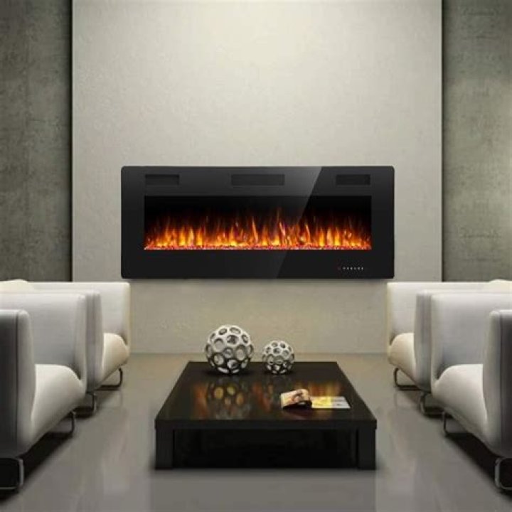 R.W.FLAME Recessed and Wall Mounted in living room