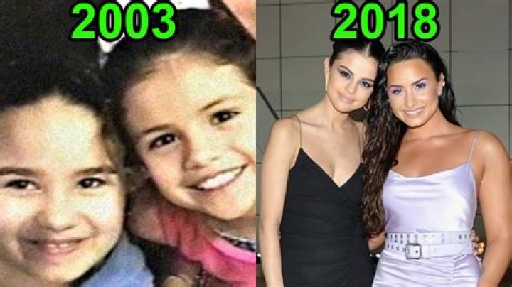 Selena Gomez and Demi Lovato on "Barney & Friends" Barney & friends