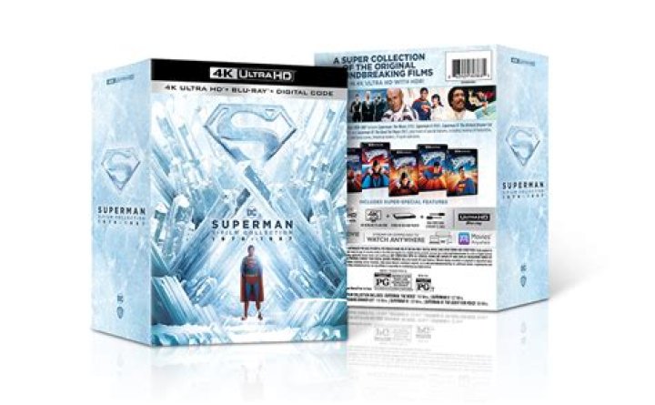 Superman 5-Film Collection 4K Blu-ray Box Set Gets Its Biggest Deal Ever For Black Friday