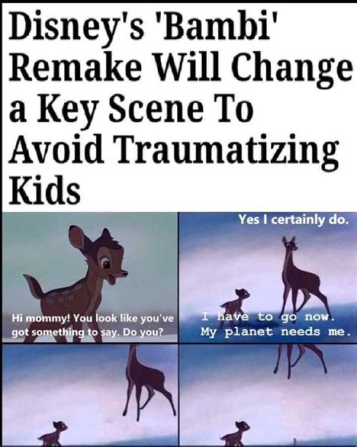 The Bambi Remake May Change Disney's Most Traumatizing Scene