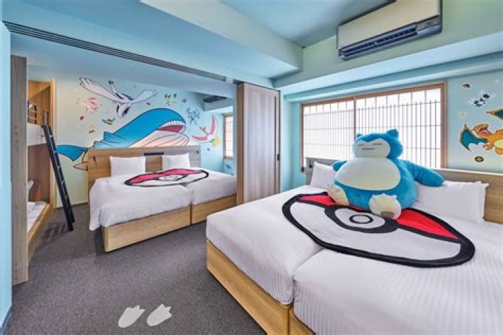 These Pokemon Hotel Rooms Are the Very Best