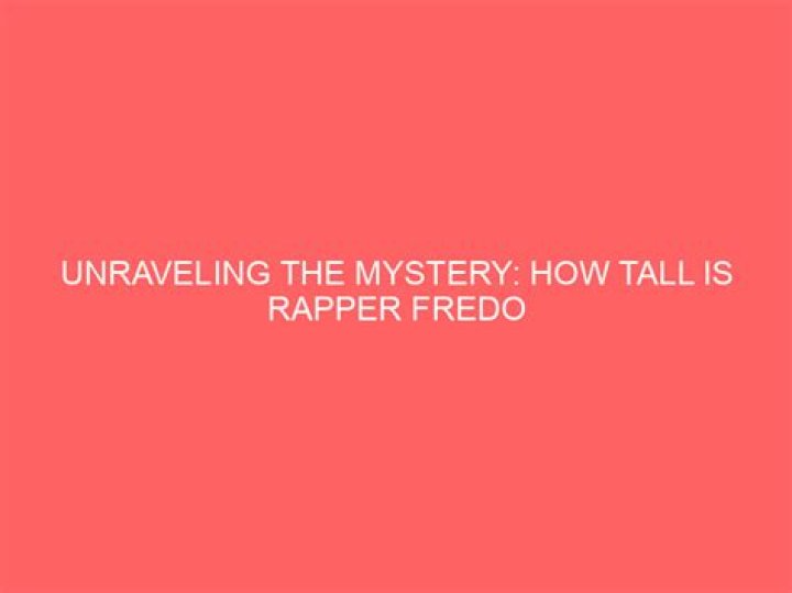 Unraveling The Mystery How Tall Is Kordell Beckham?