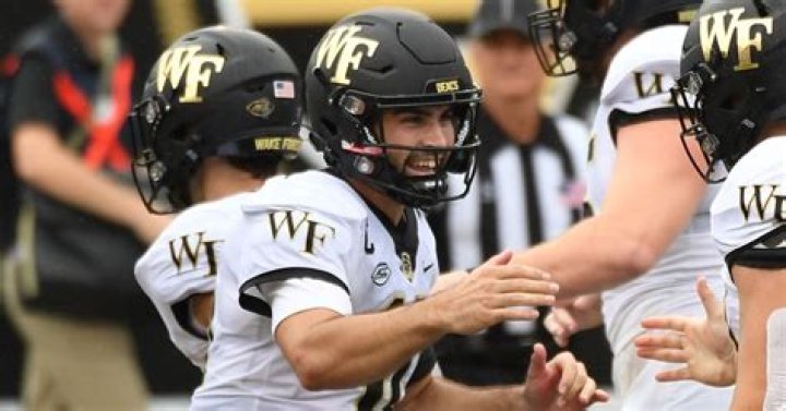 Wake Forest QB Sam Hartman returns after blood clot scare
